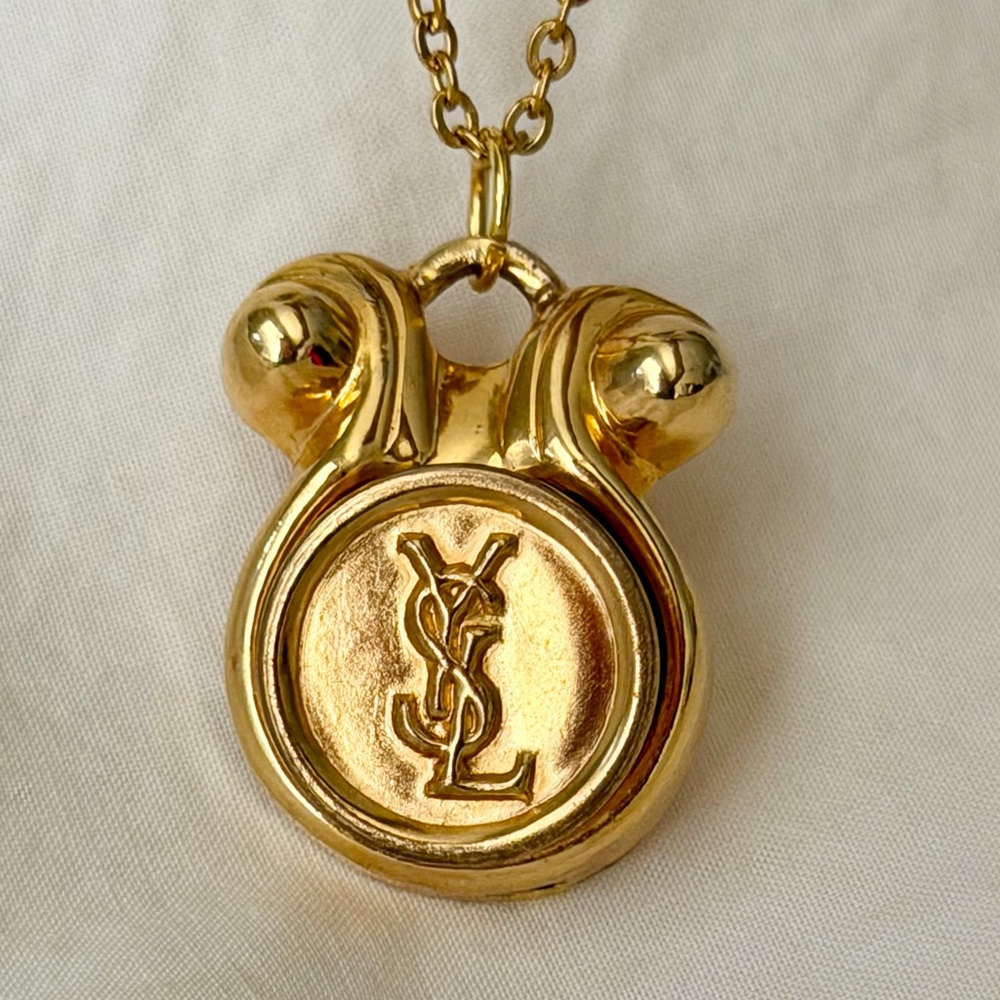 Yves Saint Laurent Luxurious Gold Necklace